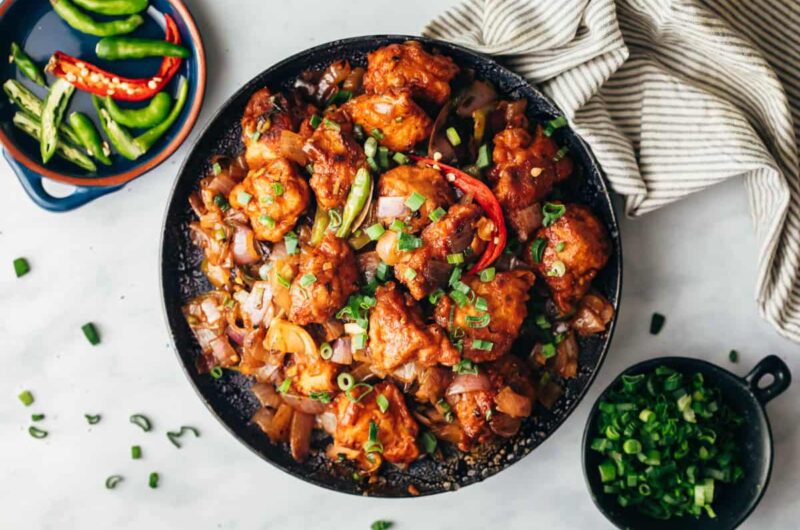चिकन चिल्ली रेसिपी | Chicken Chili Recipe in Hindi